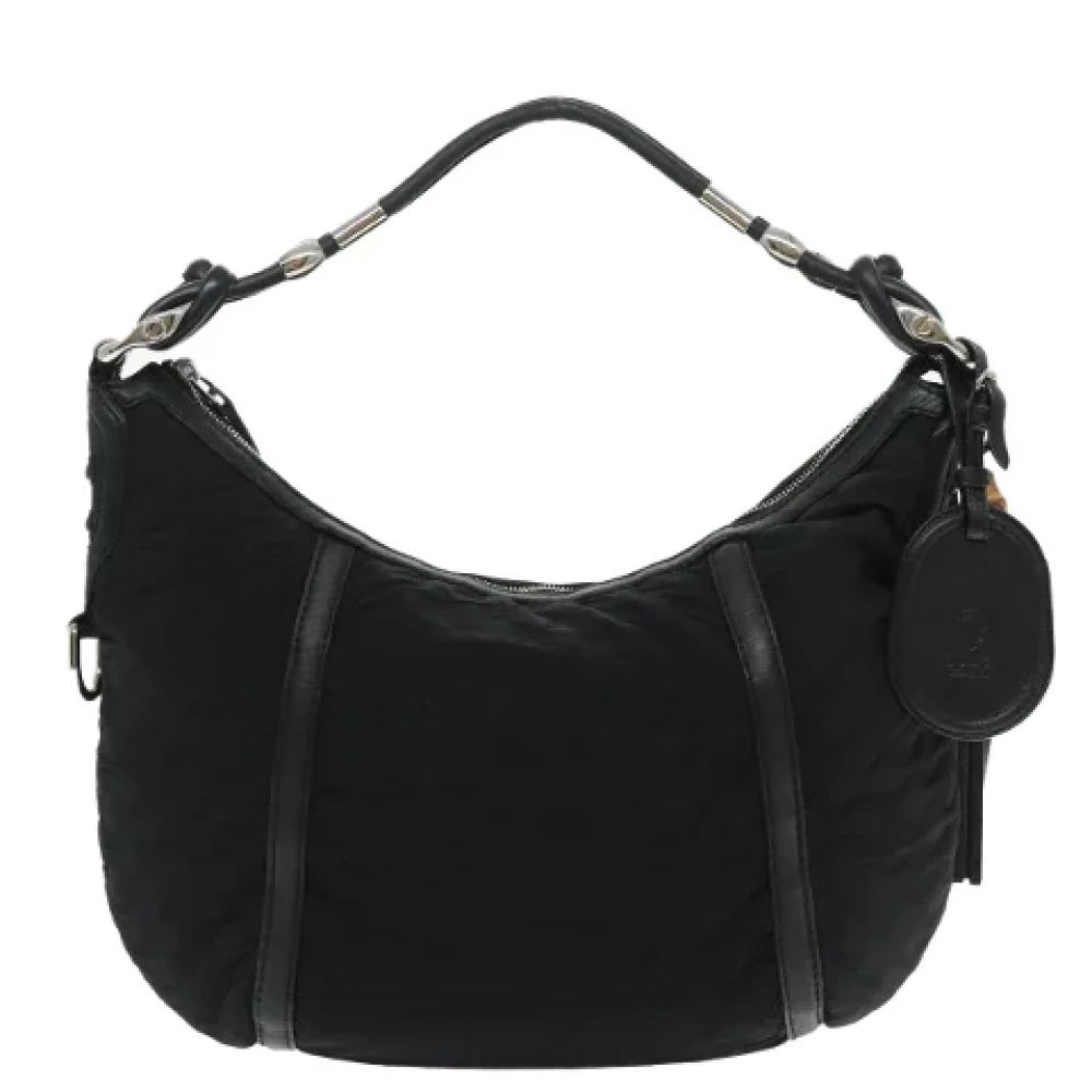 Gucci Vintage Pre-owned Nylon gucci-bags Black Dames