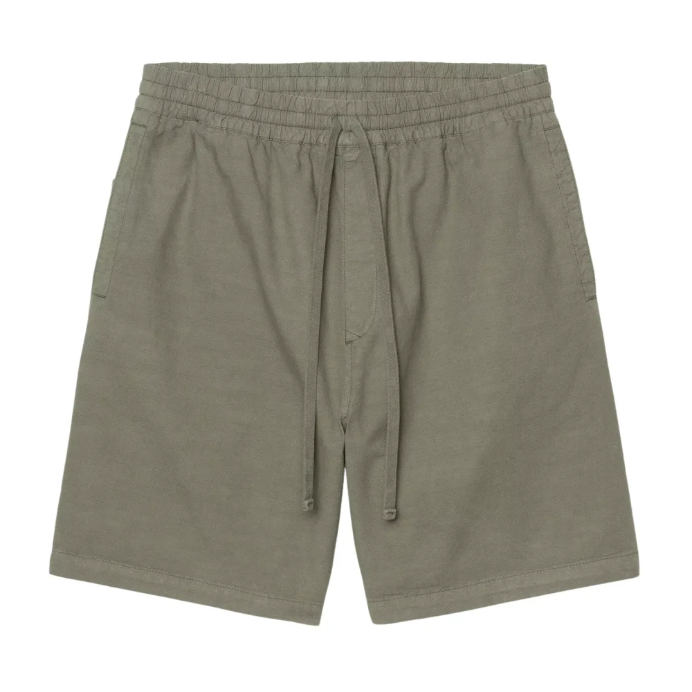 Carhartt Wip Men's Green Rainer Short Leaf Gart Dyed - Casual Shorts - M- Shorts