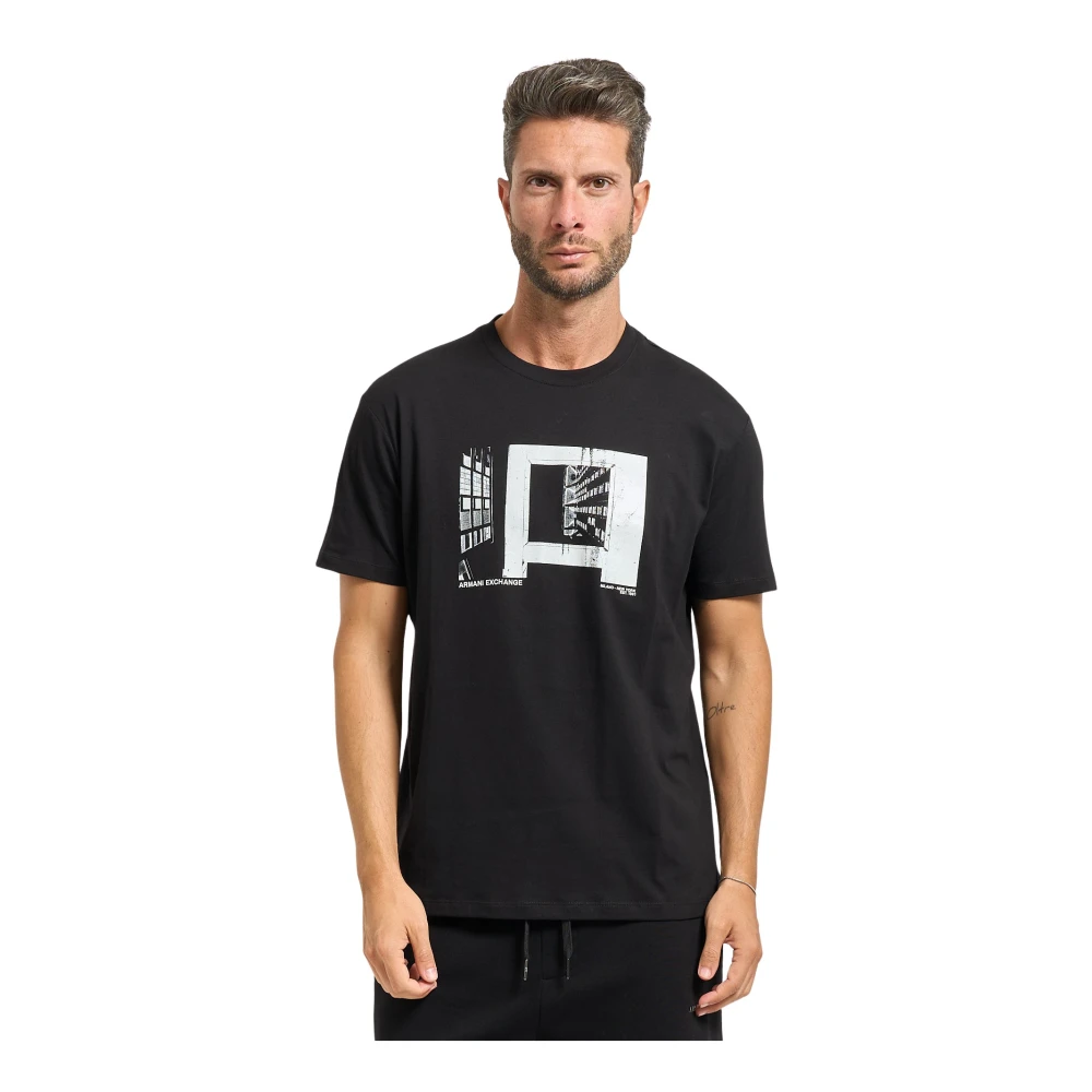 Armani Exchange Herren Schwarz Oberteile, K, 2XLgröße: