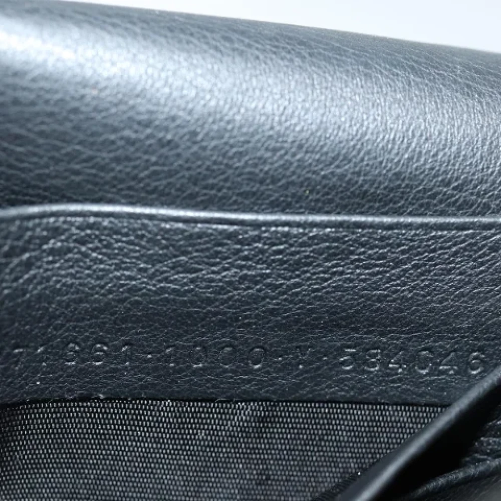 Balenciaga Vintage Pre-owned Leather wallets Black Dames