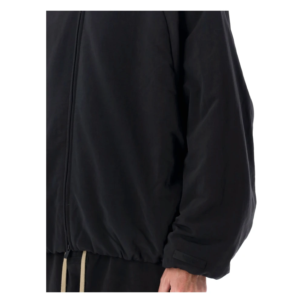 Fear Of God Nylon Militaire Hoodie Jas Black Heren