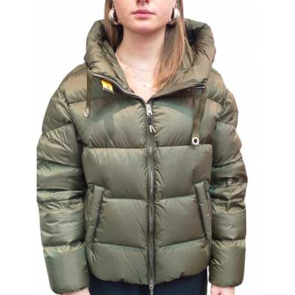 Parajumpers Korte Tilly Nylon Jas Groen Green Dames