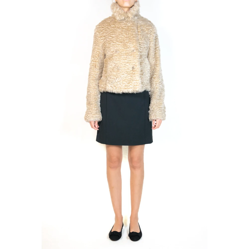 Armani Jeans Beige Licht Blouson Jack Beige Dames