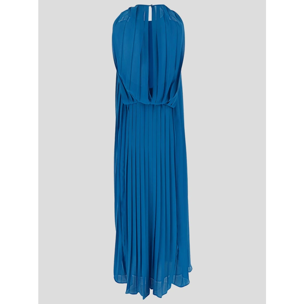 Semicouture Maxi Dresses Blue Dames