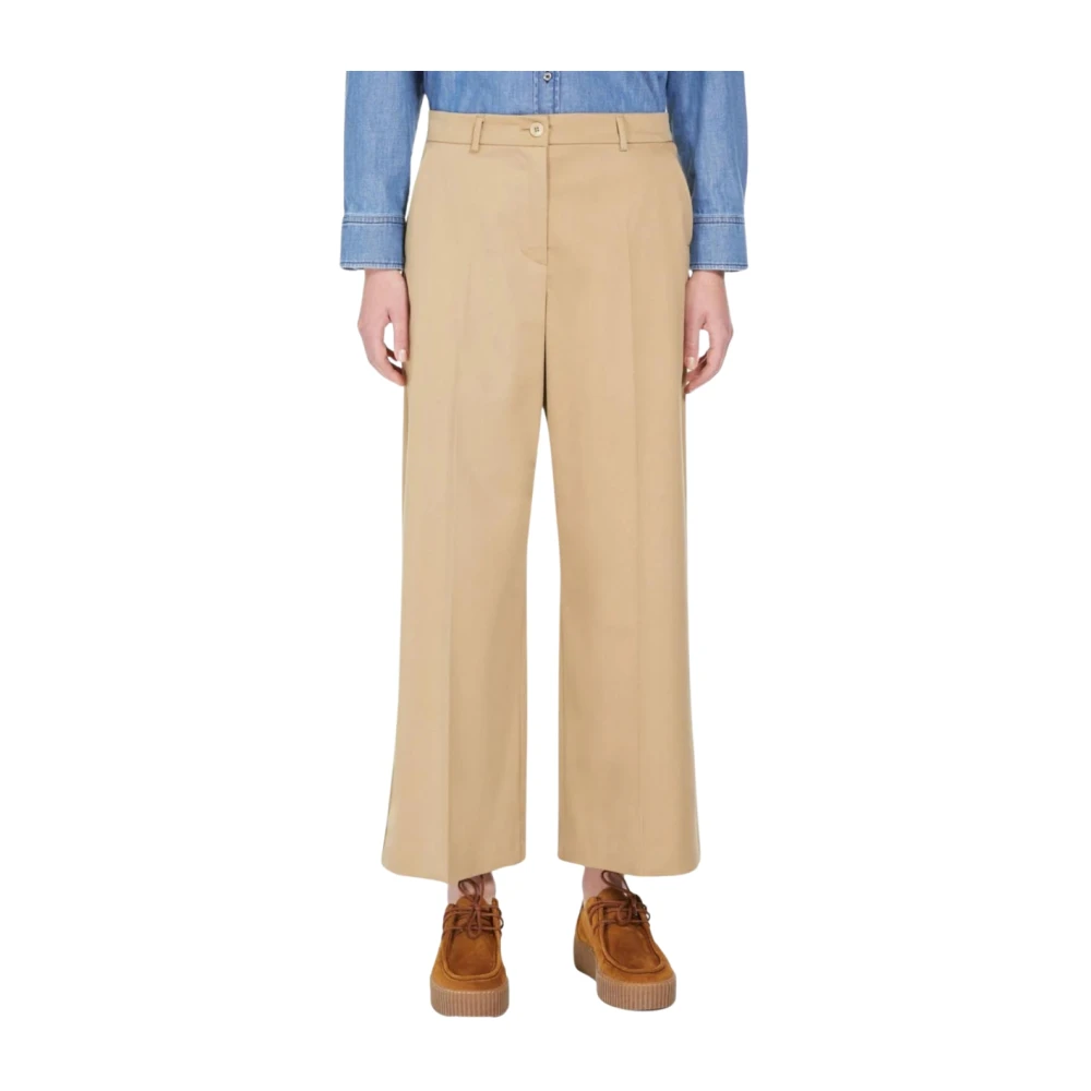 Max Mara Urial Broek Beige Dames