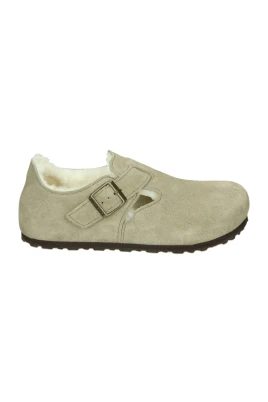 London Shearling Mocka Läder Regular Fit