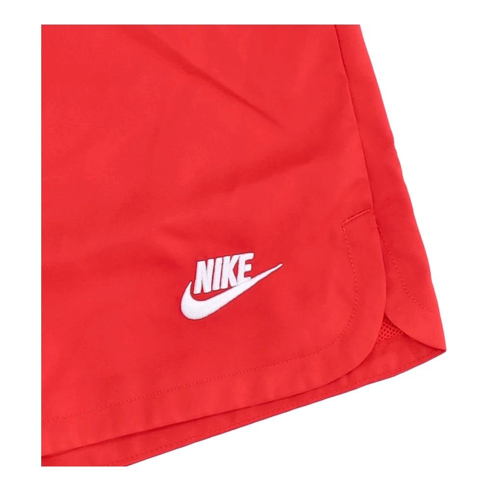 Nike Geweven Gevoerde Flow Shorts Red Heren