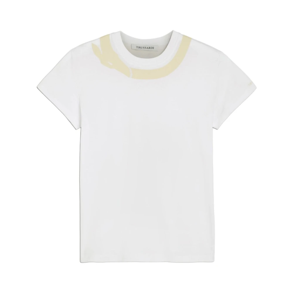 Trussardi T-Shirts White Dames