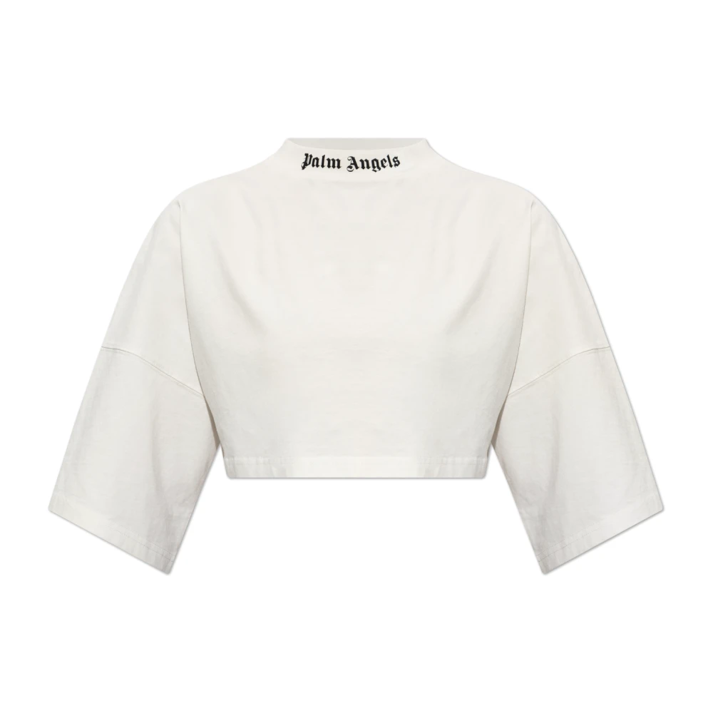 Palm Angels Donna Bianco Top, M, New,