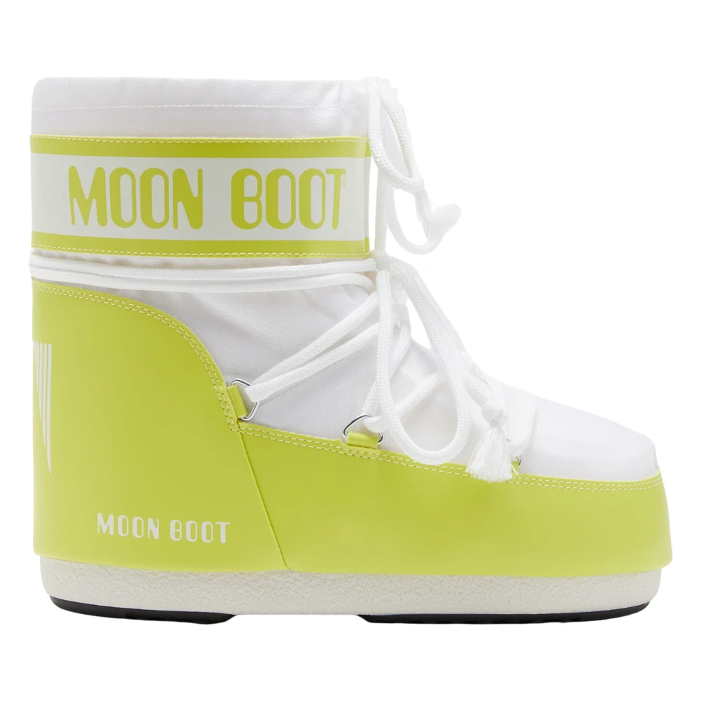 Moon Boot Boys Green Icon Low Boots Size 39 Eu