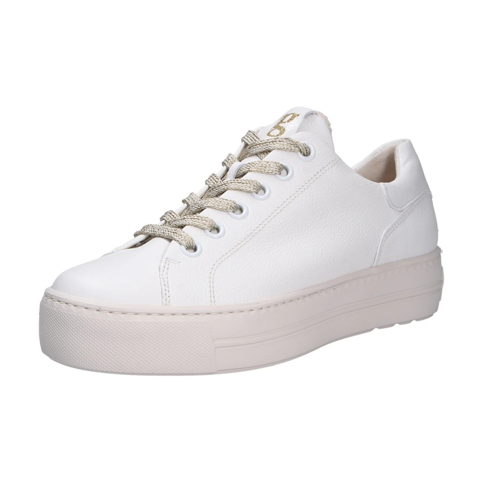 Paul Sportieve Lace-Up Sneakers Dames Schoenen Wit