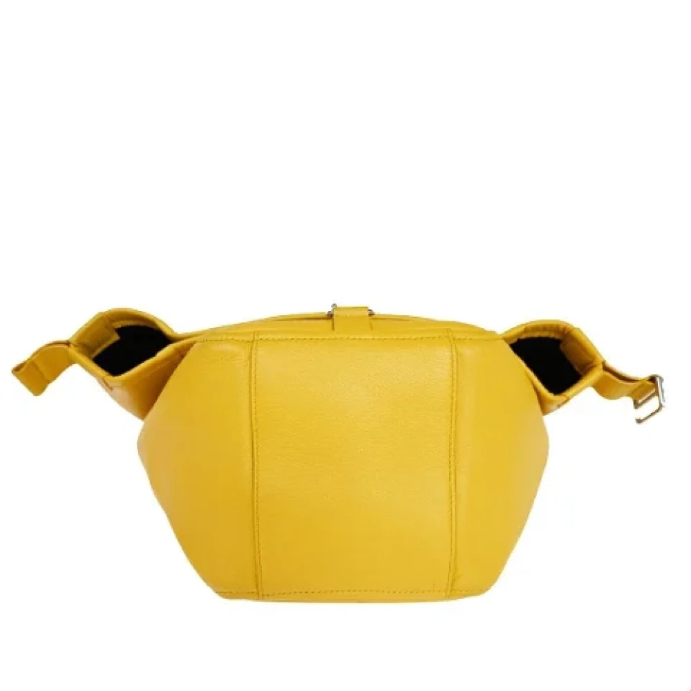 Balenciaga Vintage Pre-owned Leather balenciaga-bags Yellow Dames