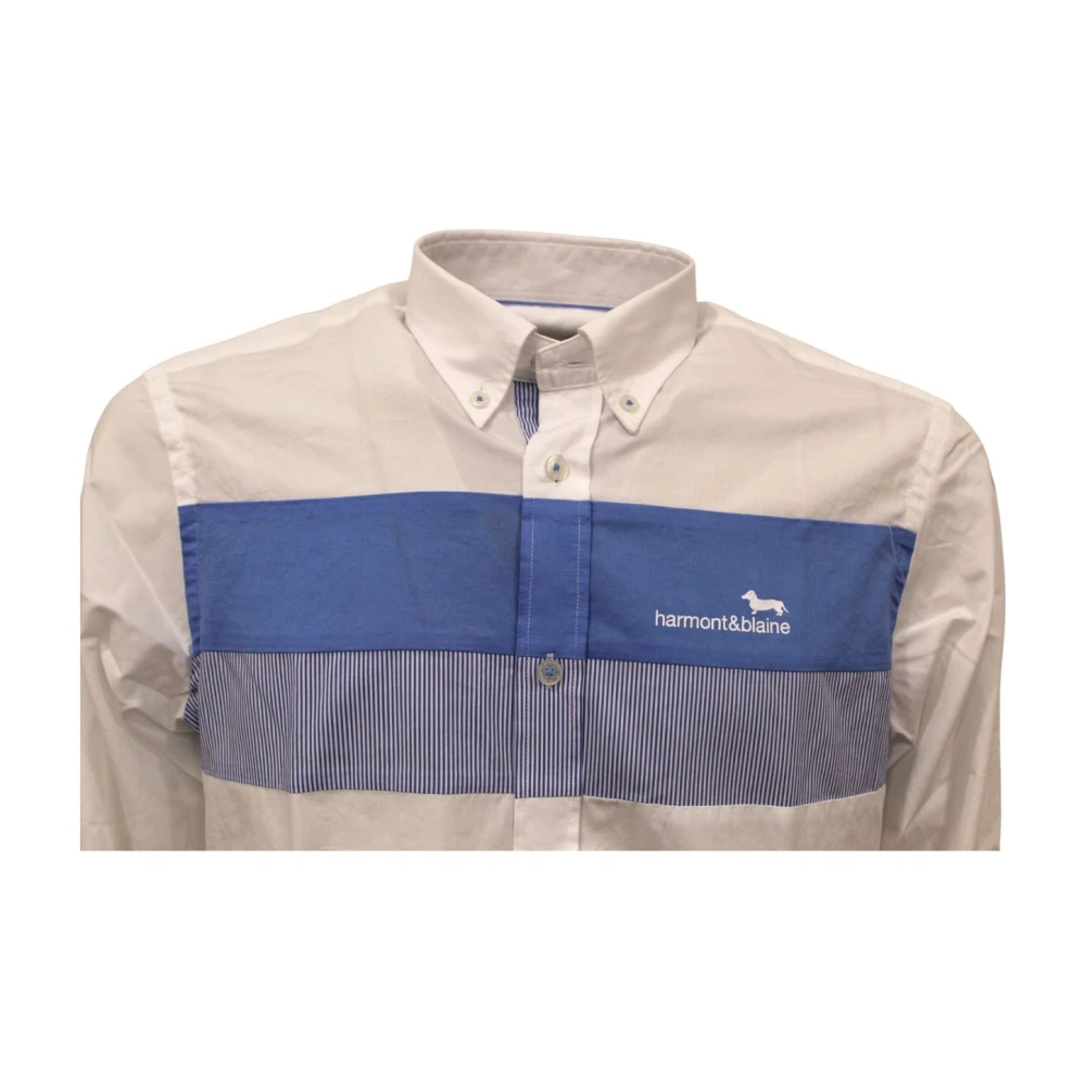 Harmont & Blaine Lange mouwen overhemd Blue Heren