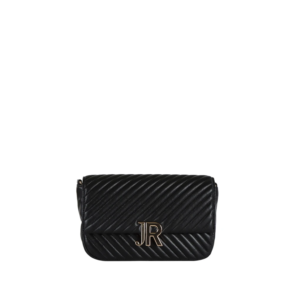 Richmond Zwarte Schoudertas Minimalistisch Ontwerp Black Dames
