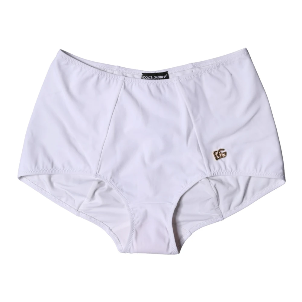 Dolce & Gabbana Women's White Girdle High Waist Panty - Underpants - Xs - Underwear