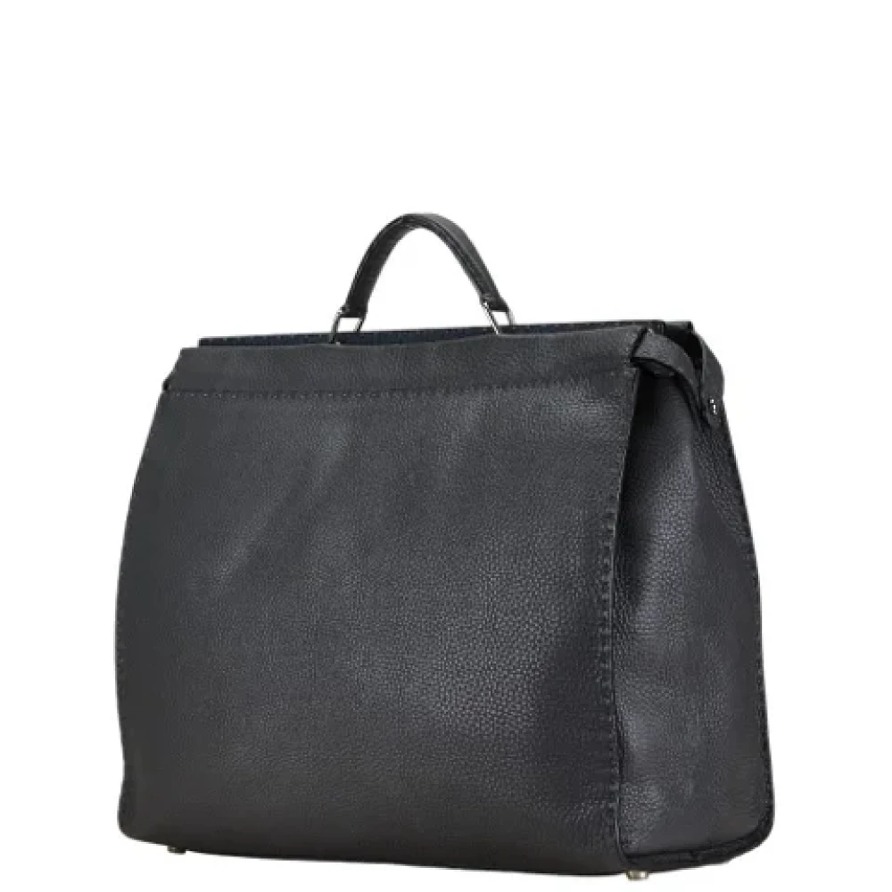 Fendi Vintage Pre-owned Leather fendi-bags Black Dames