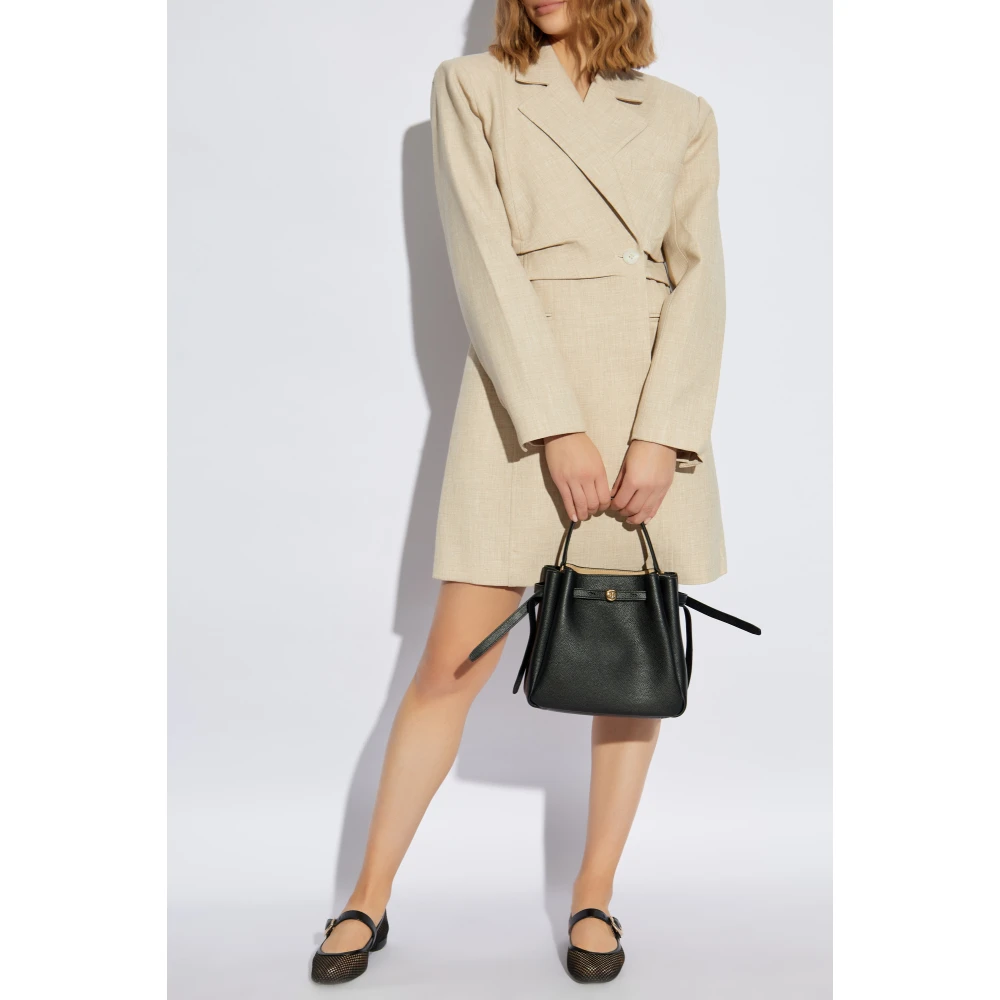 Gestuz Blazer met zakken Beige Dames