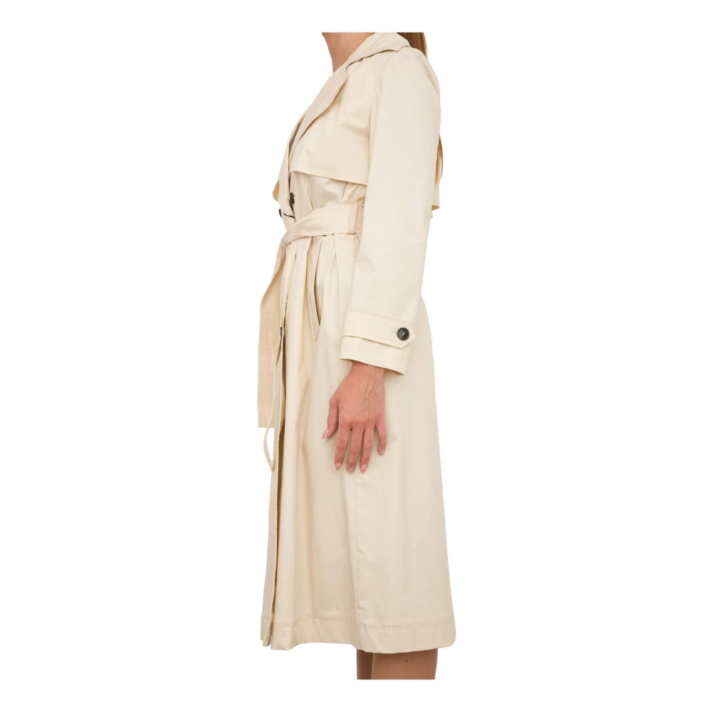 Marella Stijlvolle Trenchcoat voor Vrouwen Beige Dames