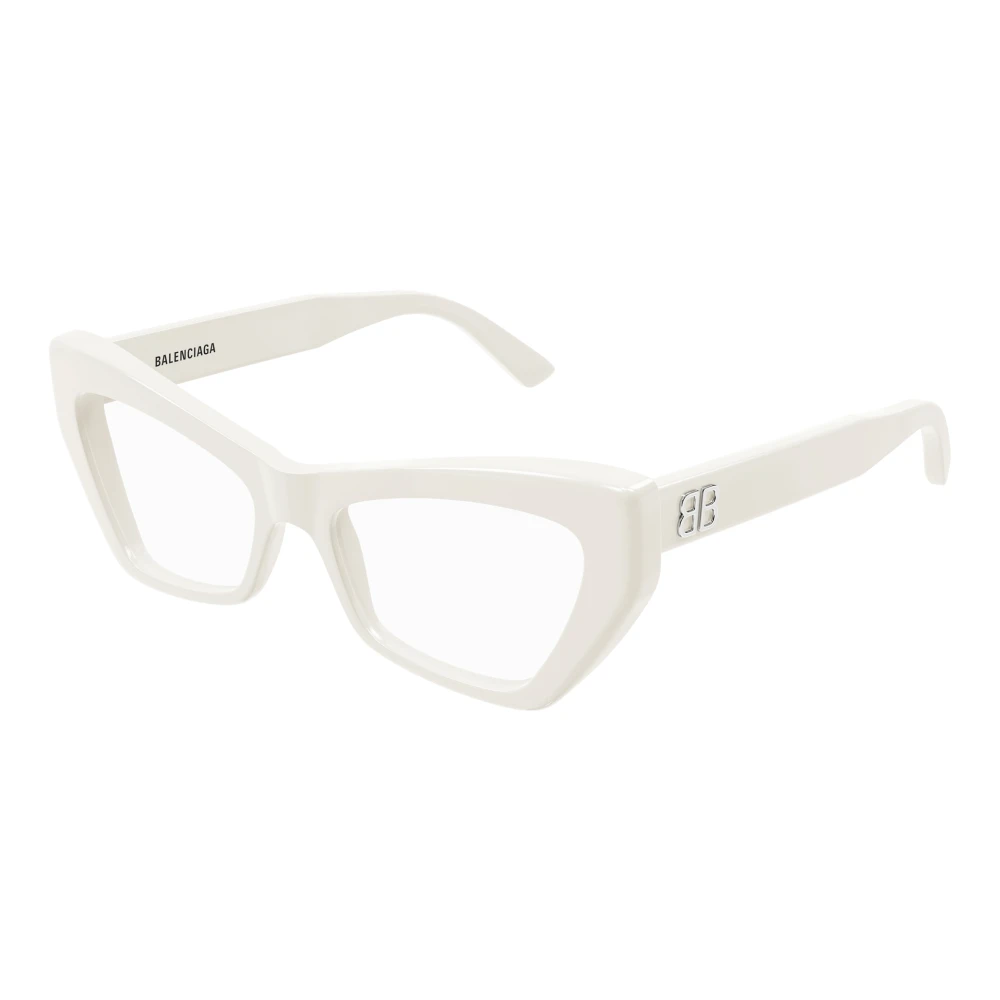 Balenciaga Witte Brillen Monturen White Unisex