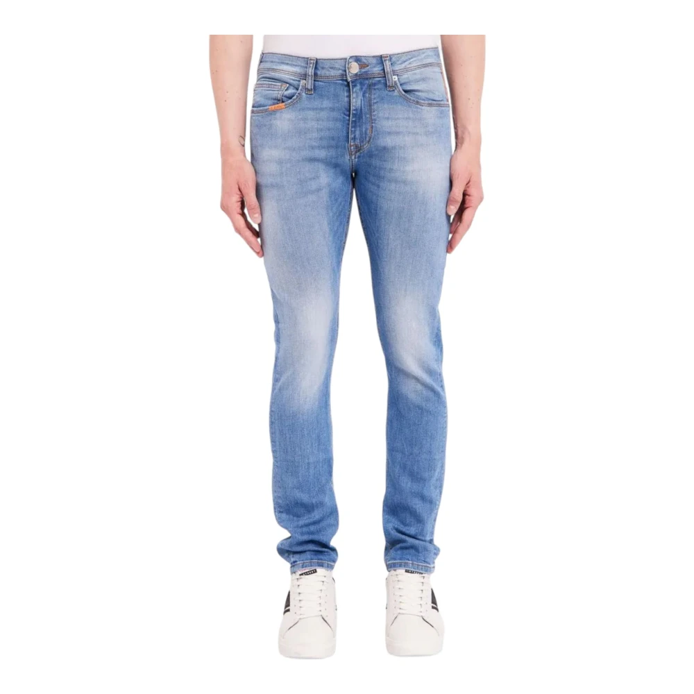 Gaudi Slim-fit Denim Broek Blue Heren