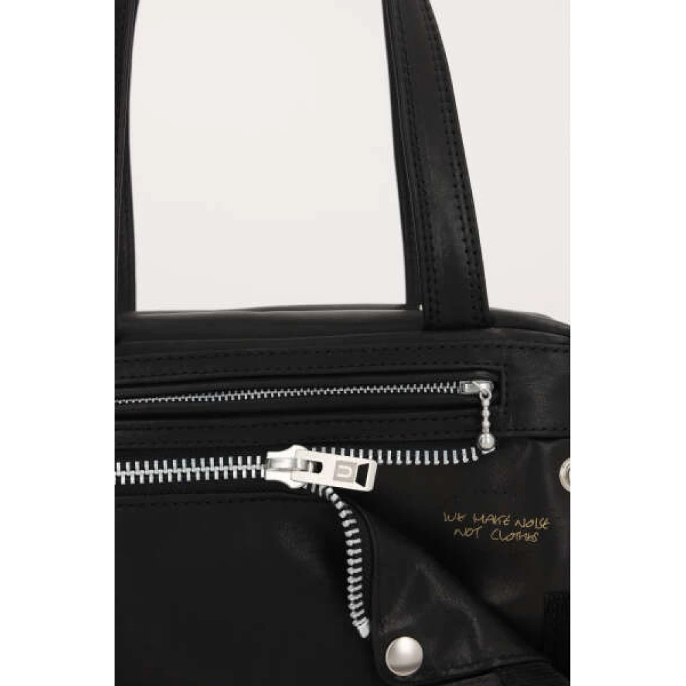 Undercover Zwarte Tote Tas met Zilveren Hardware Black Dames