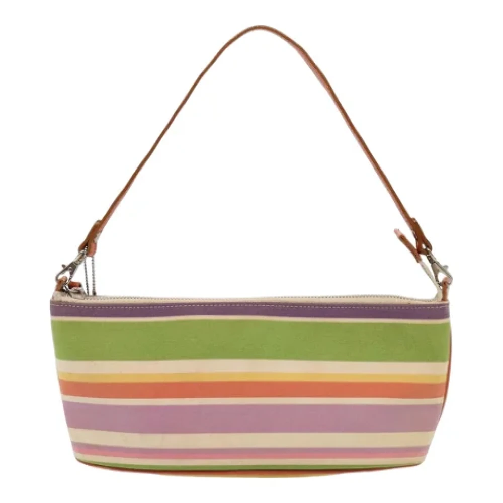 Burberry Vintage Pre-owned Canvas handbags Multicolor Dames