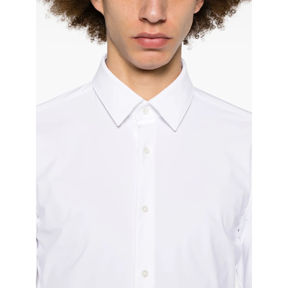 Hugo Boss Witte Overhemden Collectie White Heren