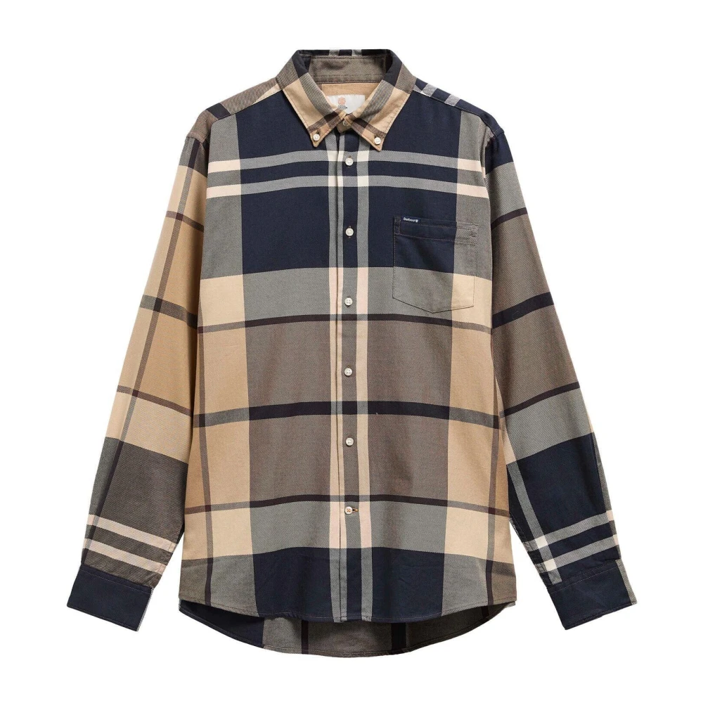 Barbour Dunoon Birchwood Tartan Tailored Shirt - Beige - Image 3