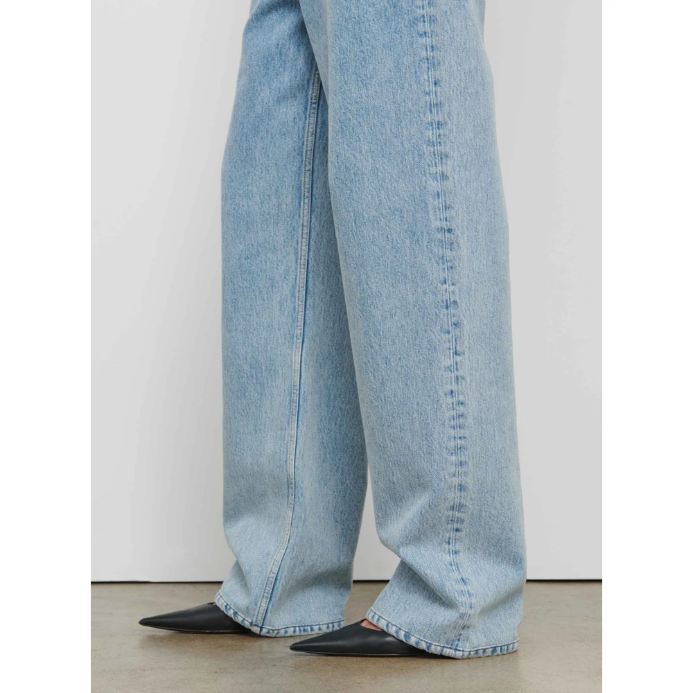Wardrobe.nyc Wide Jeans Blue Dames
