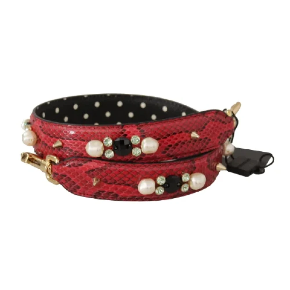 Dolce & Gabbana Pre-owned Leather home-office Multicolor Dames