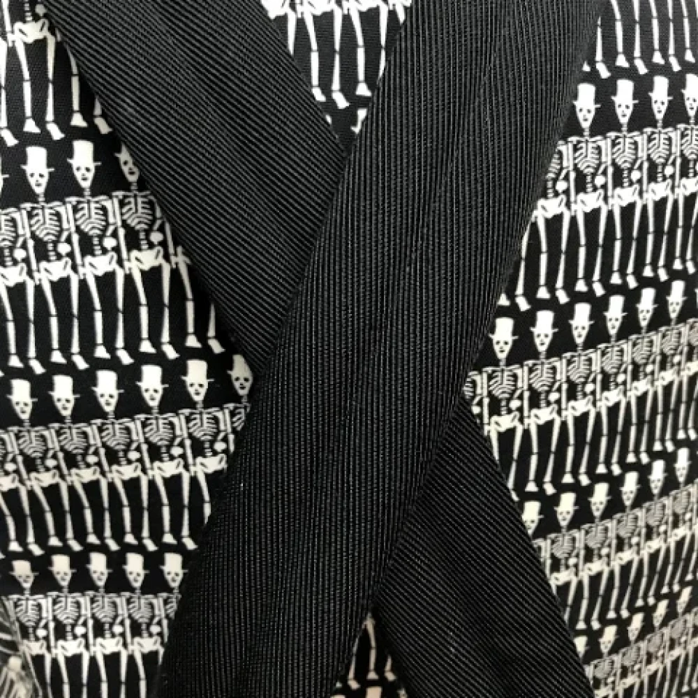 Yves Saint Laurent Vintage Pre-owned Fabric backpacks Black Dames