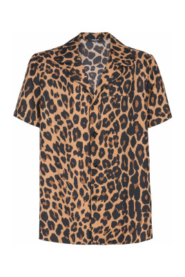 chemise-pyjama-en-soie-imprimee-leopard
