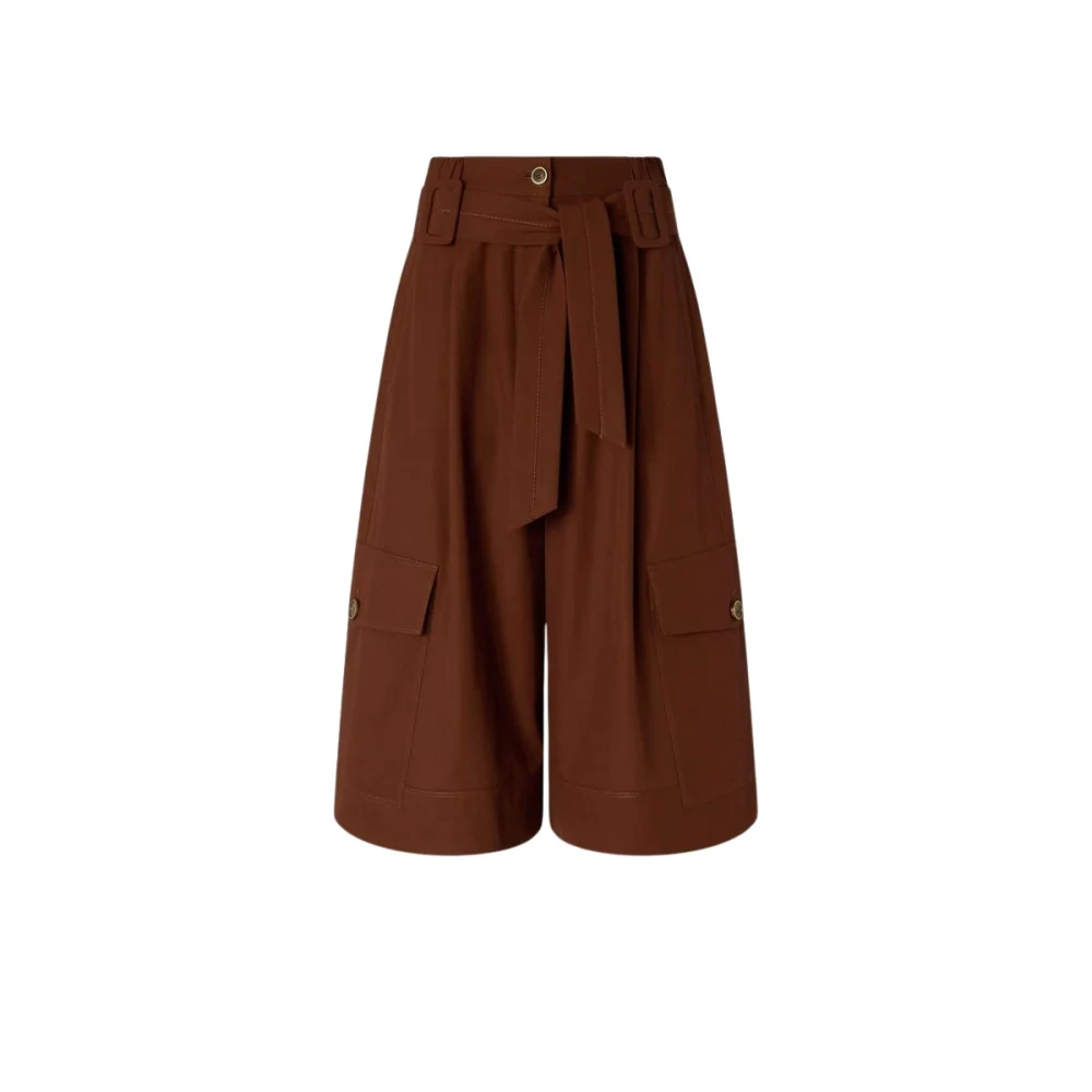 Pinko Women's Brown Bermuda Lunghi - Bermudas - Xs - Shorts