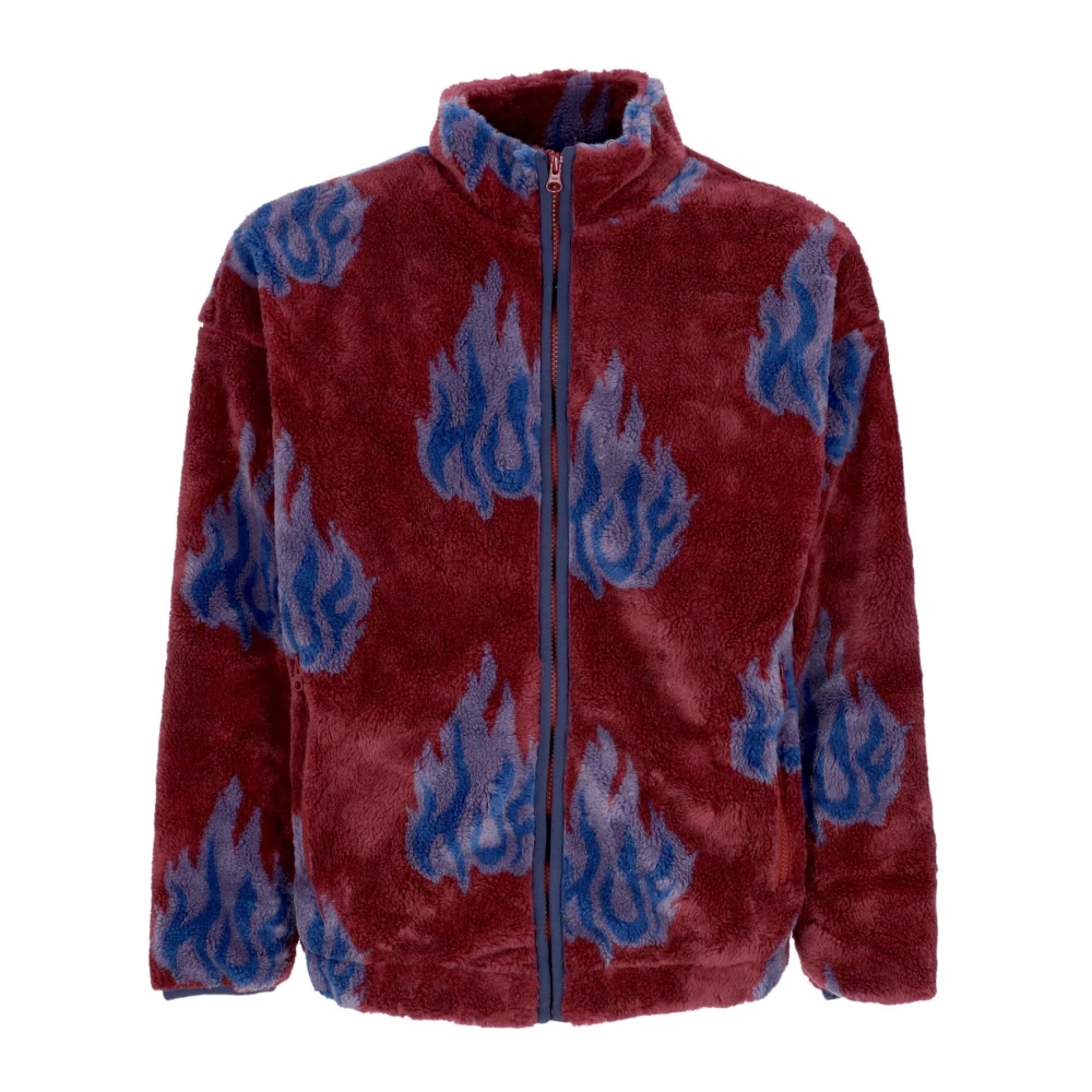 HUF Sherpa Fleece Rits Jas Hoge Hals Multicolor Heren