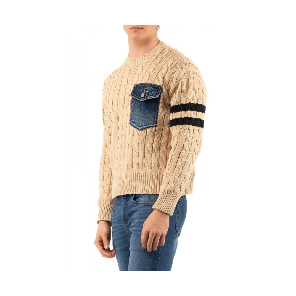 Dsquared2 Stijlvol Shirt Brown Heren