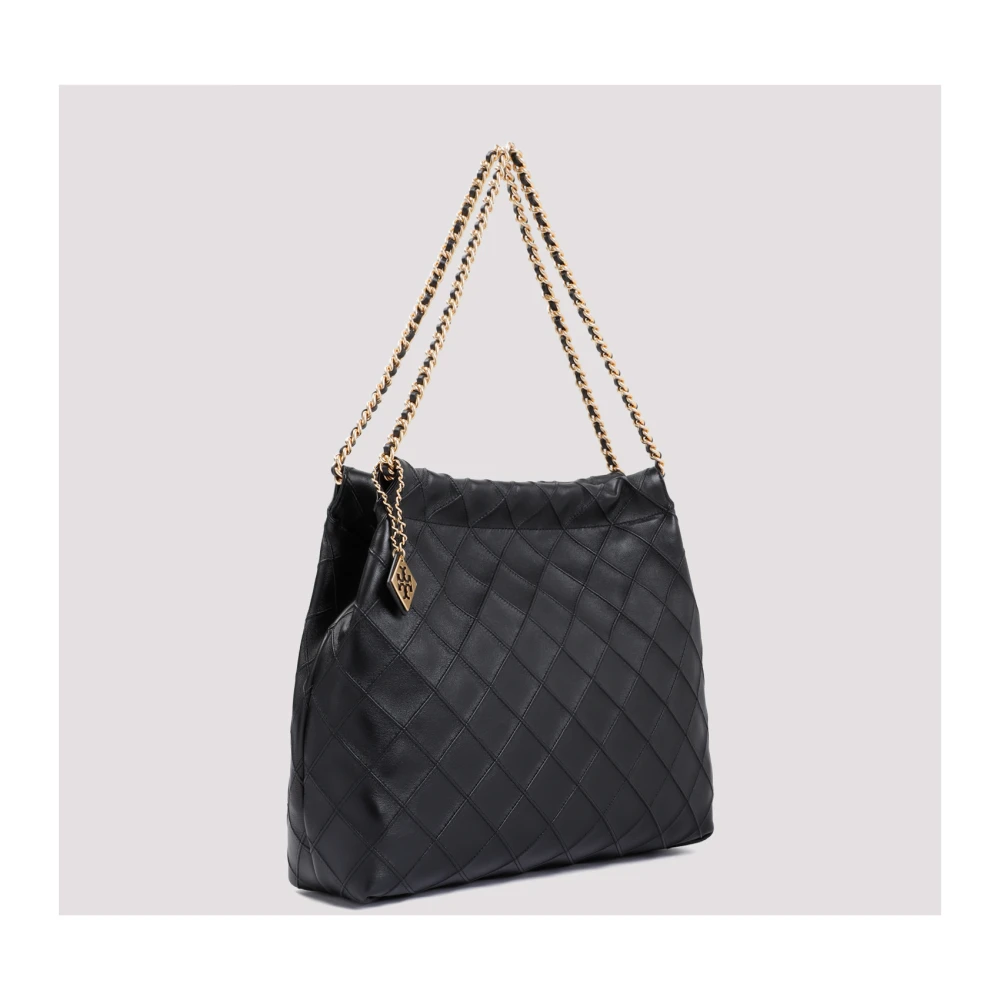TORY BURCH Zwarte Schoudertas Chic Ontwerp Black Dames