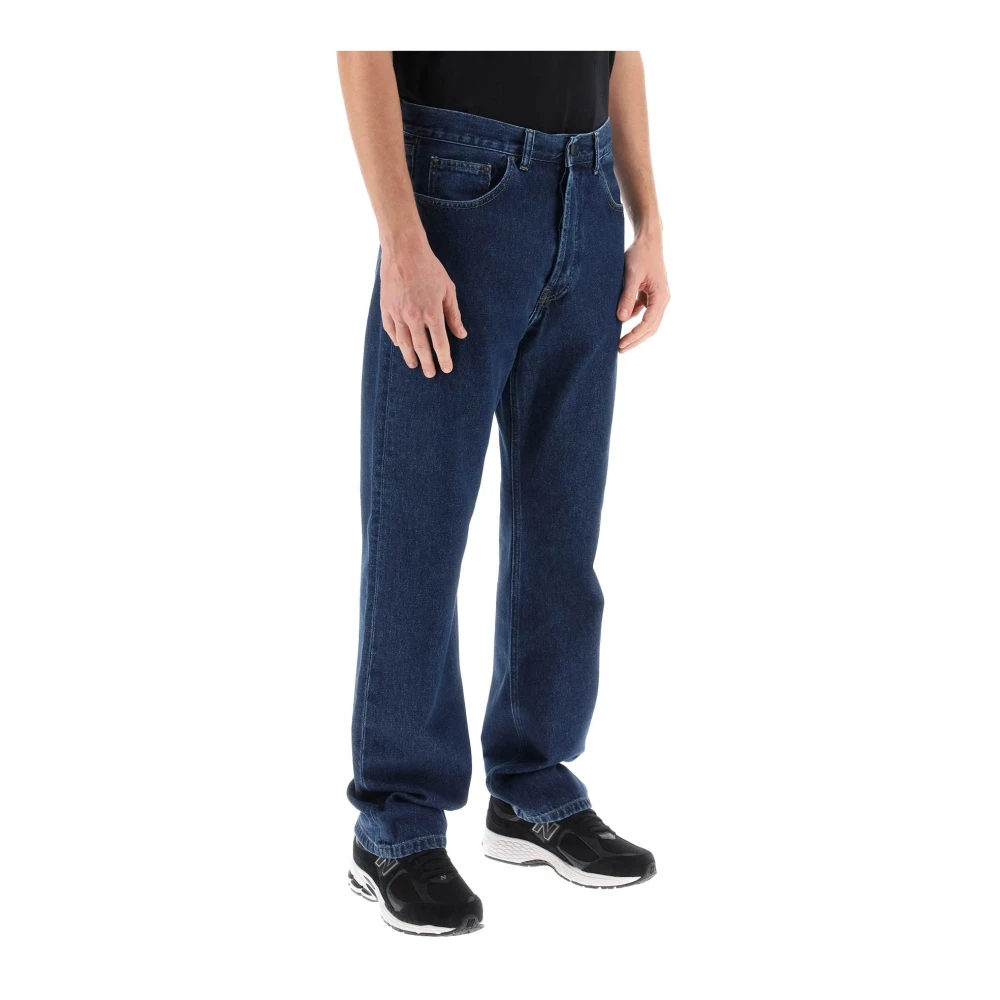 Carhartt WIP Klassieke Straight Jeans Blue Heren