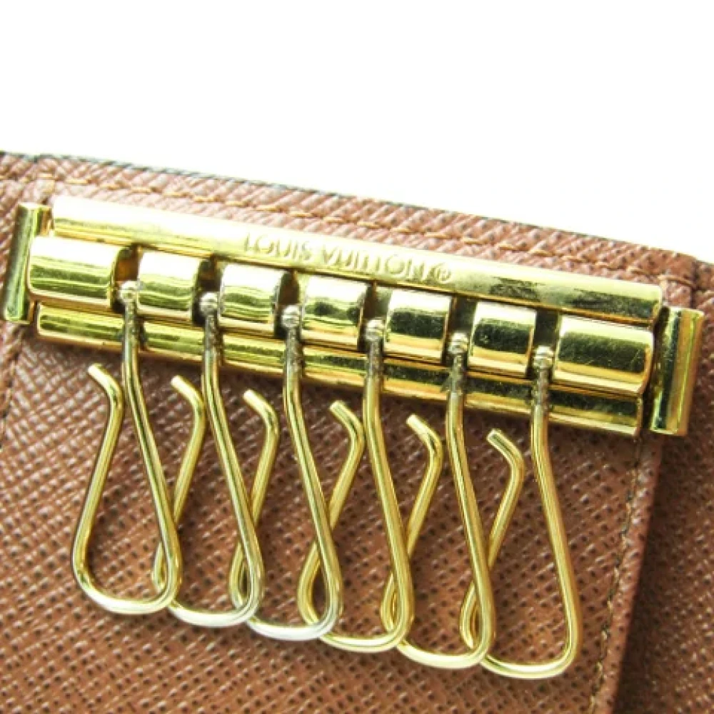 Louis Vuitton Vintage Pre-owned Canvas key-holders Brown Dames