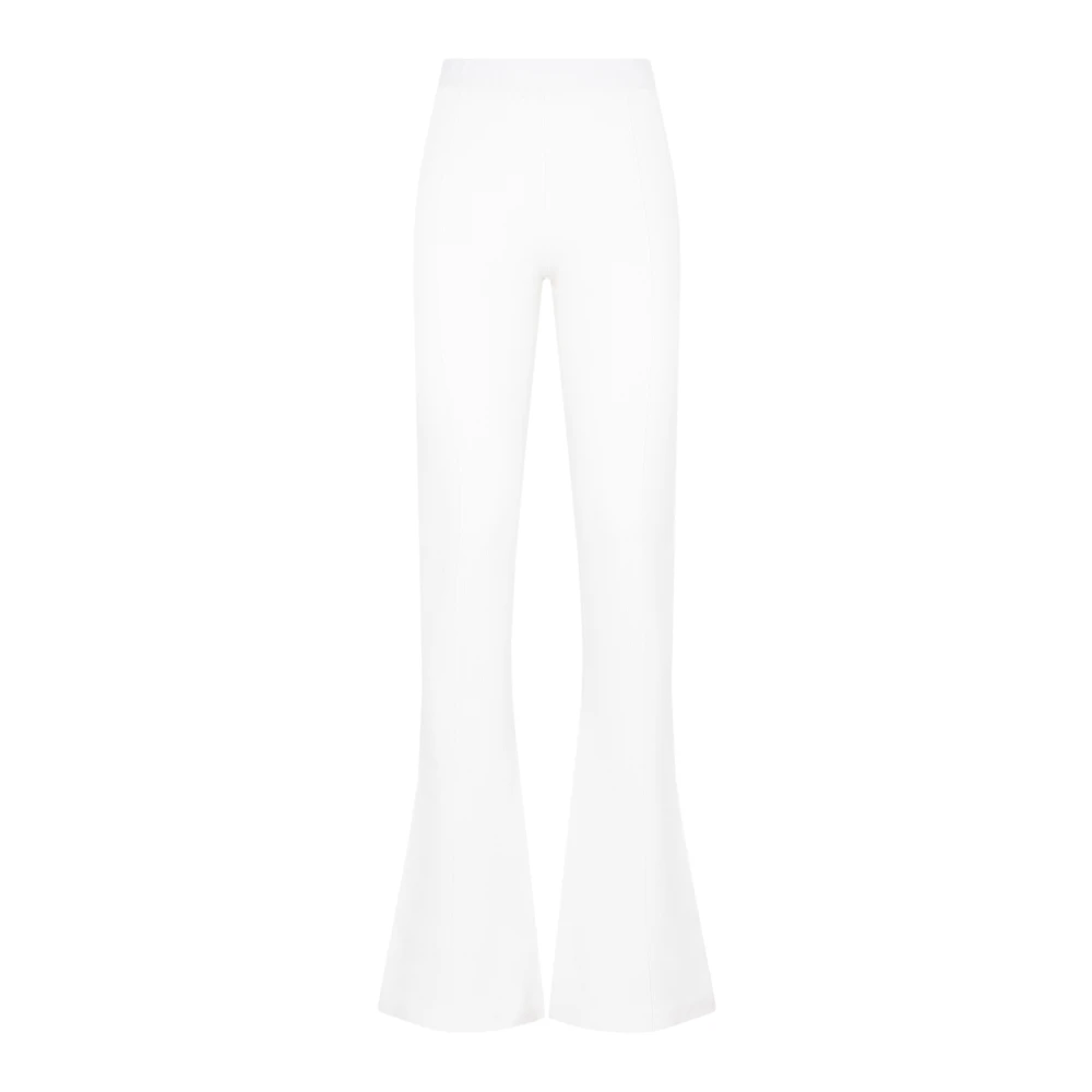 Tom Ford Cashmere Broek Aw003 Chalk White Dames