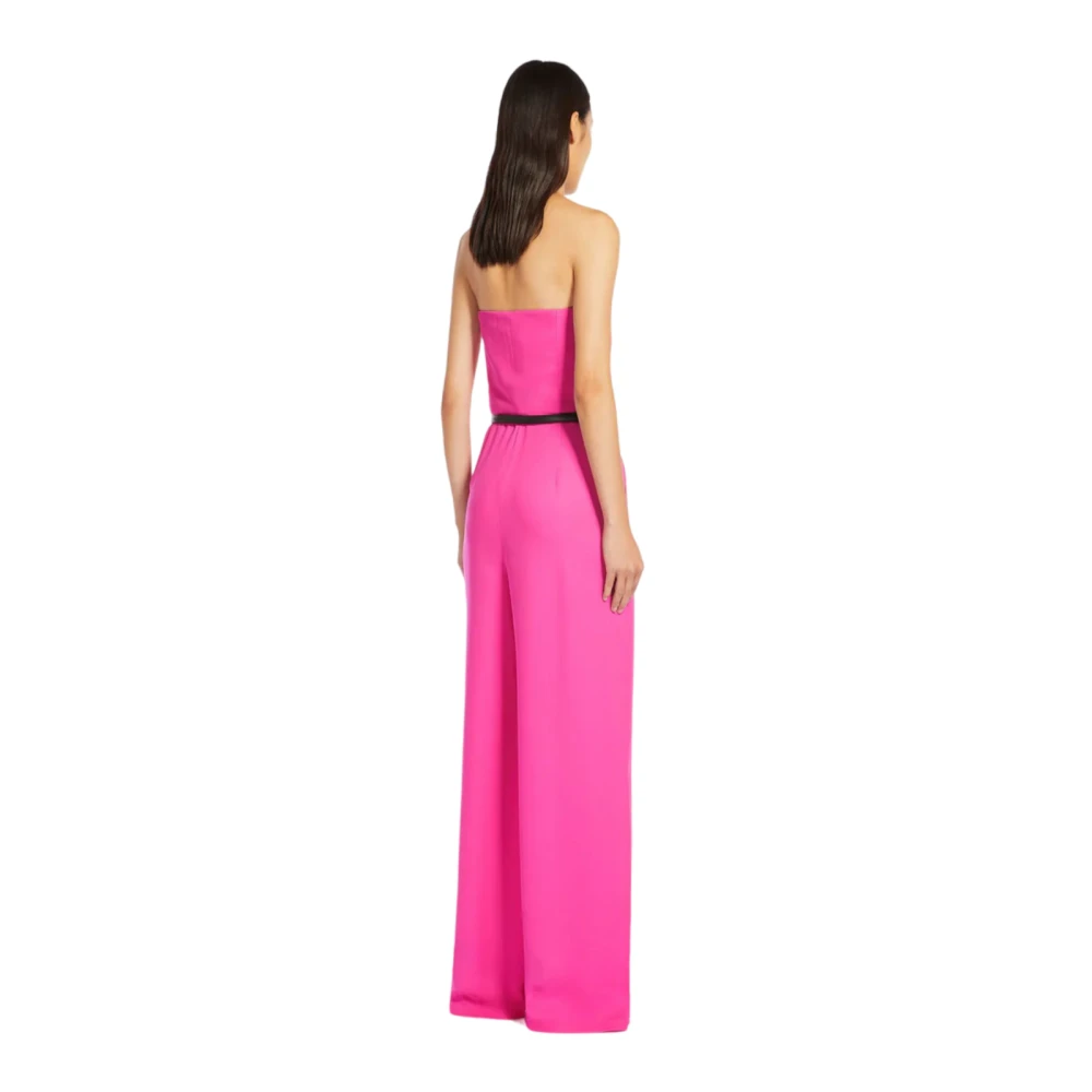 Max Mara Studio Fuchsia Broek Arpe Pink Dames