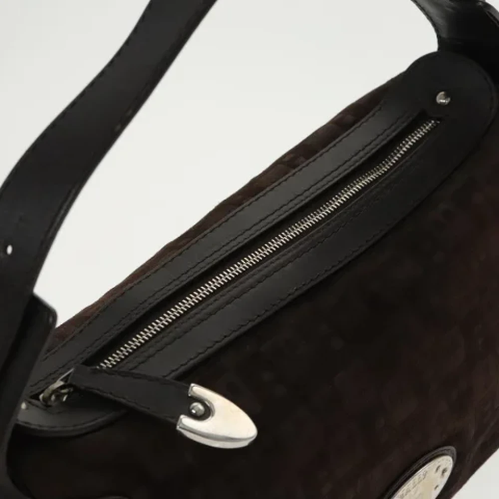 Bally Pre-owned Suede shoulder-bags Brown Dames