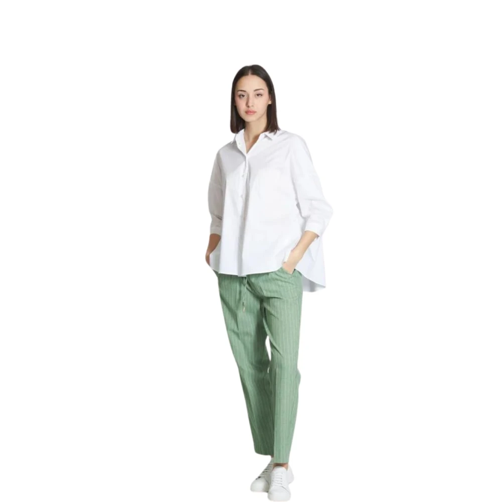 Marella Stijlvolle Jerry Broek Green Dames