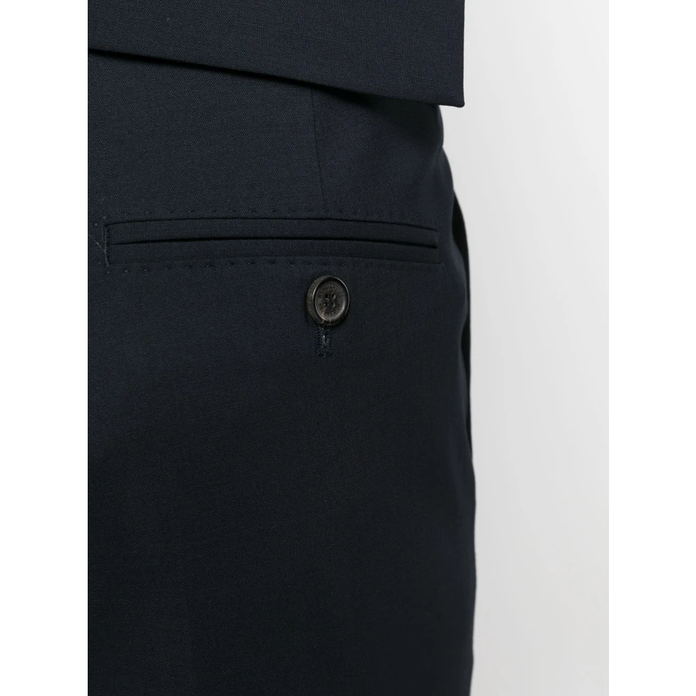 Dsquared2 Navy Blauw Jas en Broek Set Blue Heren