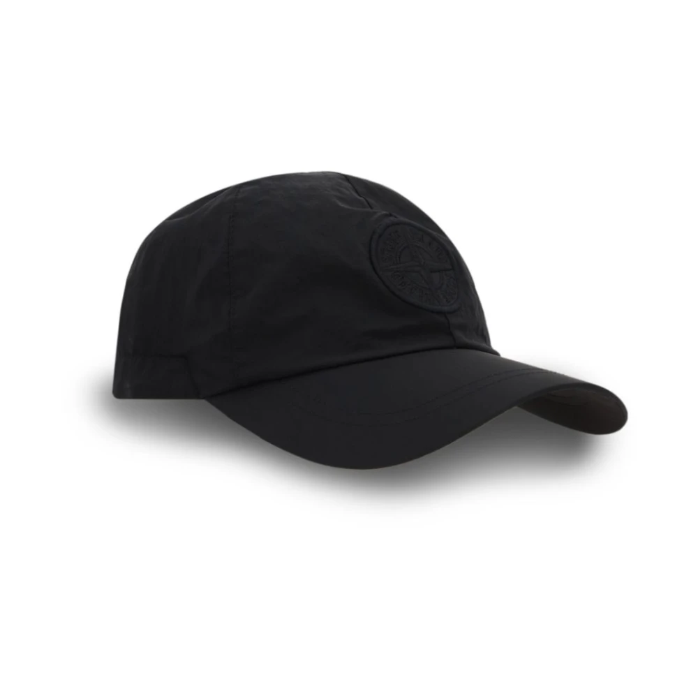 Stone Island Zwarte hoeden voor mannen Black Heren