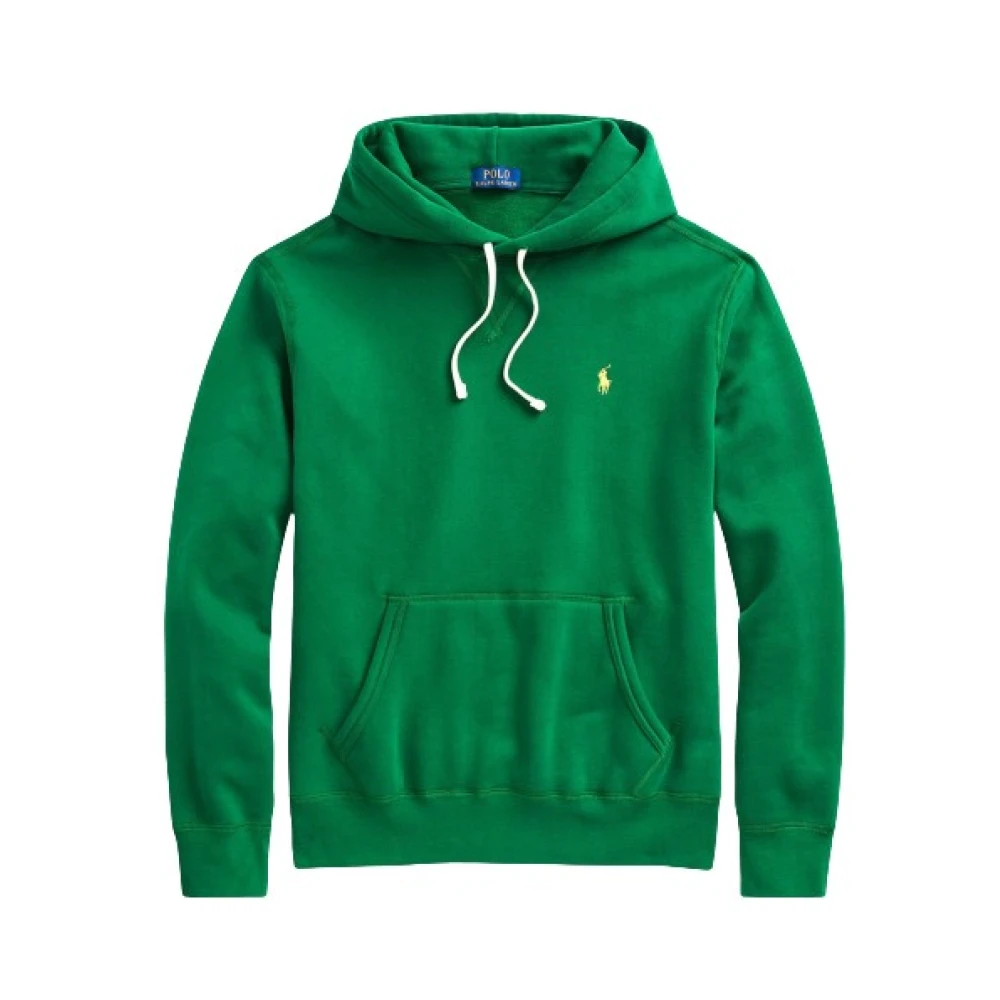 Polo Ralph Lauren Verstelbare Hoodie met Polo Player-logo Green Dames
