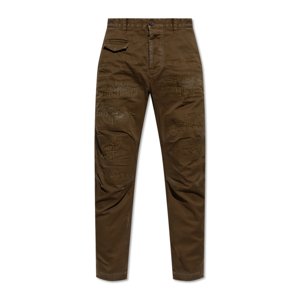 Dsquared2 Chino broek Brown Heren