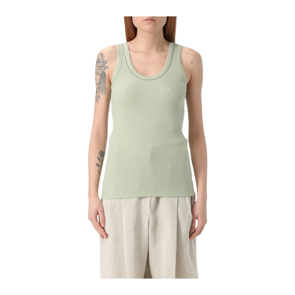Tops > Sleeveless Tops - - Brunello Cucinelli - Modalova