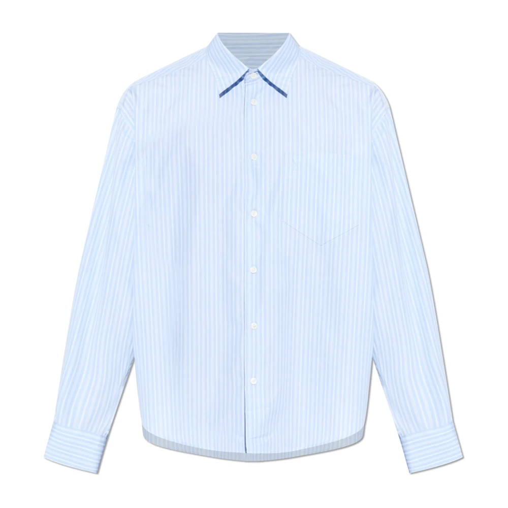 Ami Paris Uomo Blu Magliette, Xl, New,