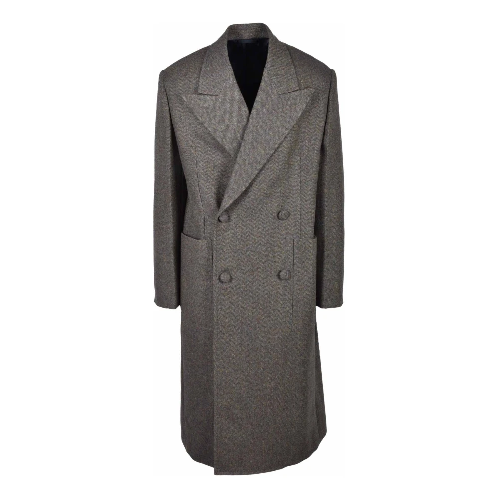 Givenchy Wollen Jas Gray Heren