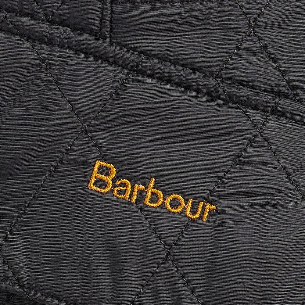 Barbour Slim Fit Polarquilt Jas Black Dames